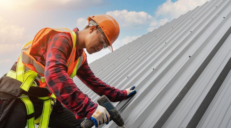 Professional metal roof installation in Concho, OK